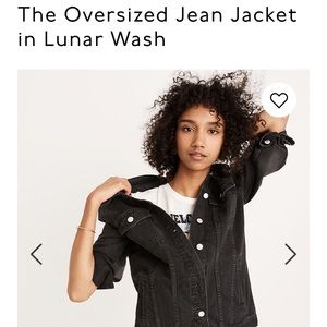 Madewell Oversized Jean Jacket